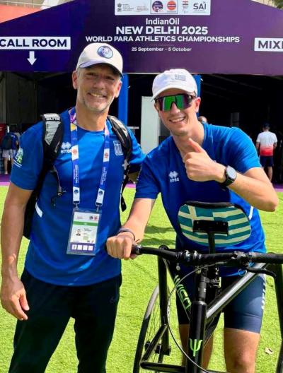 O Γιάννης Αβραμίδης χάλκινος στο Παγκόσμιο πρωτάθλημα 100m T71