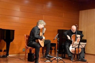 Μάγεψαν το κοινό οι «Μουσικοί διάλογοι σε δέκα χορδές» στο Μουσικό Ωδείο Νάουσας