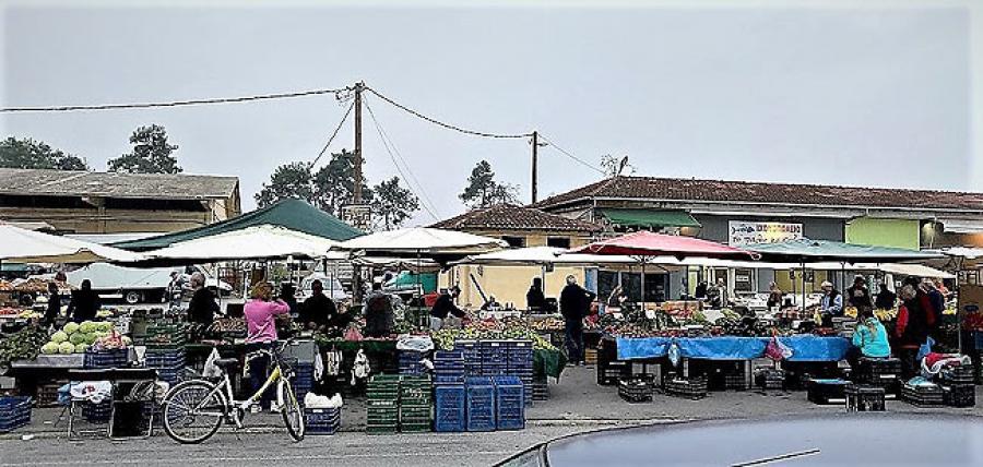Παρασκευή αντί για Σάββατο η λαϊκή αγορά της Αλεξάνδρειας λόγω 25ης Μαρτίου