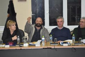 Το Δημοτικό Συμβούλιο Νάουσας έκοψε την βασιλόπιτα