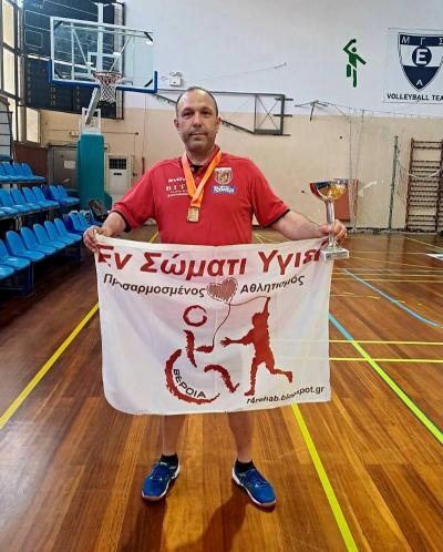 Ενα χρυσό και ένα χάλκινο μετάλλιο ο απολογισμός του &quot;Εν Σώματι Υγιεί&quot; στο Πανελλήνιο Πρωτάθλημα Para Badminton 2025