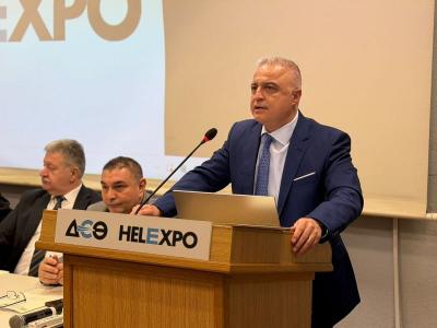 Λάζαρος Τσαβδαρίδης: Στη συνεδρίαση της Ομοσπονδίας Αρτοποιών Ελλάδας στο πλαίσιο της έκθεσης ΑΡΤΟΖΥΜΑ