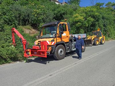 Με νέο πολυλειτουργικό όχημα UNIMOG ενισχύθηκε ο στόλος των μηχανημάτων του Δήμου Νάουσας