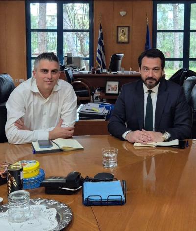 Τάσος Μπαρτζώκας: Υπογράφηκε η σύμβαση για την εκπόνηση της μελέτης, ύψους 4,6 εκατ. ευρώ, για το εγγειοβελτιωτικό έργο «ΒΕΡΓΙΝΑ – ΜΕΛΙΚΗ - ΑΙΓΙΝΙΟ»