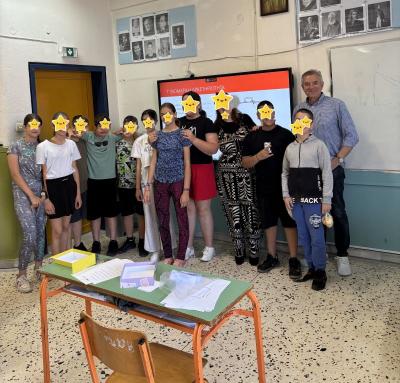 Βιωματική δράση στο 3ο Δημοτικό Σχολείο Μακροχωρίου από το Κέντρο Κοινότητας με Παράρτημα Ρομά