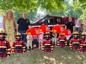 Κλιμάκιο της Πυροσβεστικής Υπηρεσίας Νάουσας στον Παιδικό Σταθμό Άνω Ζερβοχωρίου