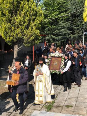 Με λαμπρότητα οι πανηγυρικές εκδηλώσεις στον Άγιο Γεώργιο Περιστερεώτα