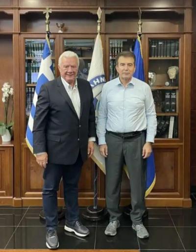 Ευχαριστίες του Δημάρχου Αλεξάνδρειας προς τον Υπουργό Προστασίας του Πολίτη Μιχάλη Χρυσοχοΐδη