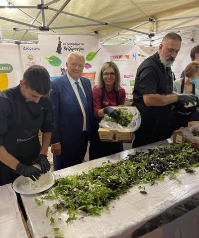 Στο φεστιβάλ «Ηράκλειο, Ημέρες Γαστρονομίας 2022» συμμετείχε ο Δήμος Αλεξάνδρειας