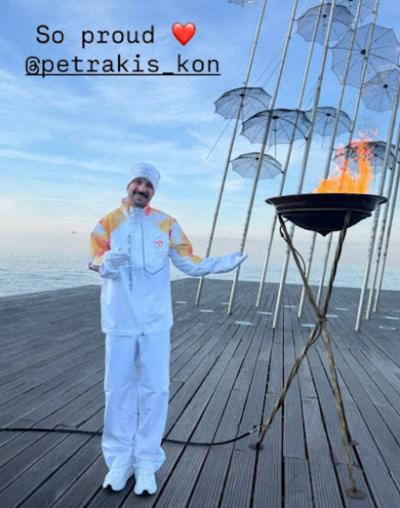 Αθλητές του &quot;Εν Σώματι Υγιεί&quot; Βέροιας Λαμπαδηδρόμοι και Συνοδοί στην Ολυμπιακή Λαμπαδηδρομία Milano Cortina 2026