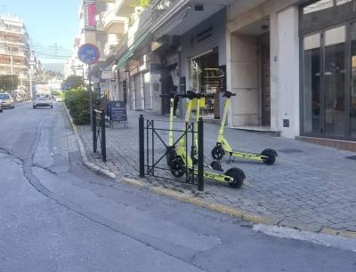 Ενημέρωση της Δημοτικής Αστυνομίας Βέροιας προς τους πολίτες για τη χρήση των ηλεκτρικών πατινιών