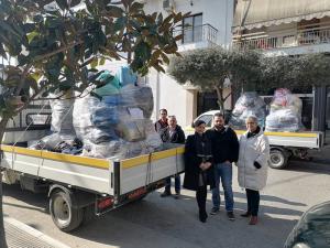 Αποστολή της ανθρωπιστικής βοήθειας από την Σκύδρα για τις σεισμόπληκτες περιοχές Τουρκίας και Συρίας