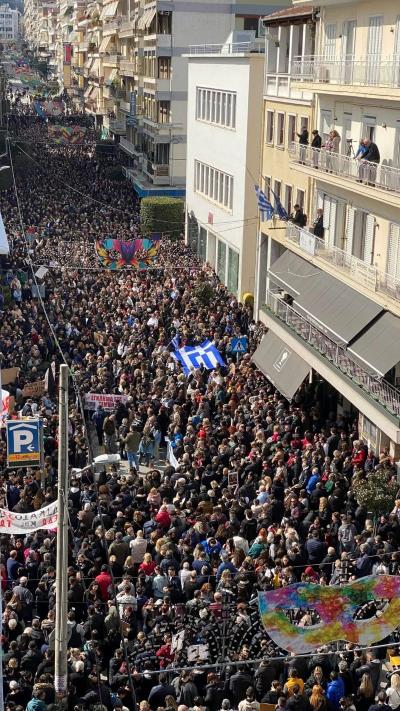 Μεγαλειώδης συγκέντρωση στη Βέροια για δικαιοσύνη και τιμωρία των ενόχων