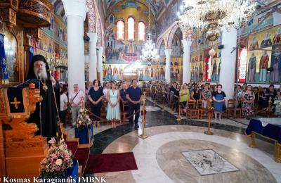 Η Μικρή Παράκληση της Υπεραγίας Θεοτόκου στην τοπική κοινότητα του Αγίου Γεωργίου