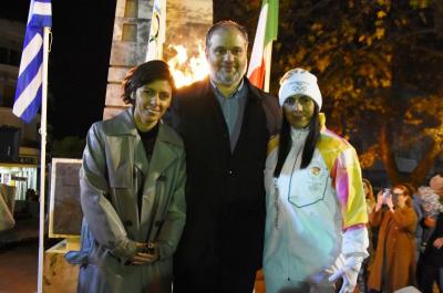 Ευχαριστήριο σε όσους συμμετείχαν στην υποδοχή της Ολυμπιακής Φλόγας στη Νάουσα