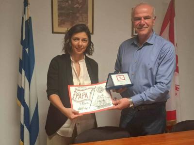 Η Αντιδήμαρχος Χριστίνα Ράλλη εκπροσώπησε τον Δήμο Νάουσας στην 202η Επέτειο του Ολοκαυτώματος της Ηρωικής Νήσου Ψαρών