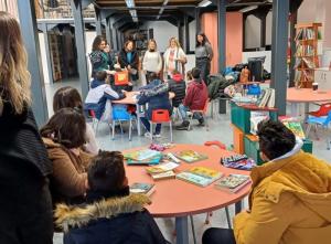 Επίσκεψη του Ειδικού Δημοτικού Σχολείου Νάουσας στη Βιβλιοθήκη του Δήμου Ηρωικής Πόλεως Νάουσας