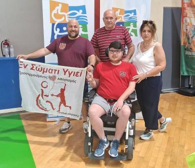 Πανελλήνιο Πρωτάθλημα Boccia 2026 / 2ος ο Ντουμανόπουλος Νίκος στο Ατομικό Ανδρών BC4