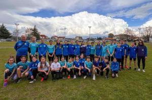 Δυναμική παρουσία του "Βικέλα" Βέροιας στο δρομικό Τρίαθλο στην Σκύδρα