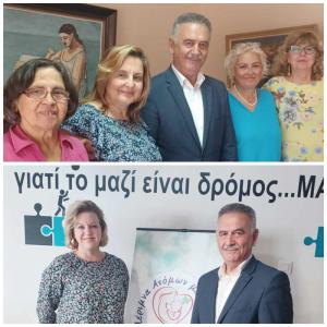 Τις δομές ΜαΜΑ και Όμιλο Προστασίας Παιδιού επισκέφθηκε ο Θεόφιλος Τεληγιαννίδης