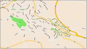 Οι προγραμματισμένες εργασίες επέκτασης του δικτύου αποτυπώνονται με πράσινο χρώμα στον χάρτη και αναμένεται να ολοκληρωθούν μέχρι τον Ιούλιο του 2024.