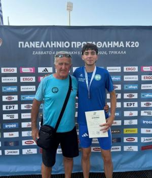 Ο Αλέξανδρος Καραγιάννης του "Βικέλα" Βέροιας στο Βαλκανικό Πρωτάθλημα της Κρακοβίας