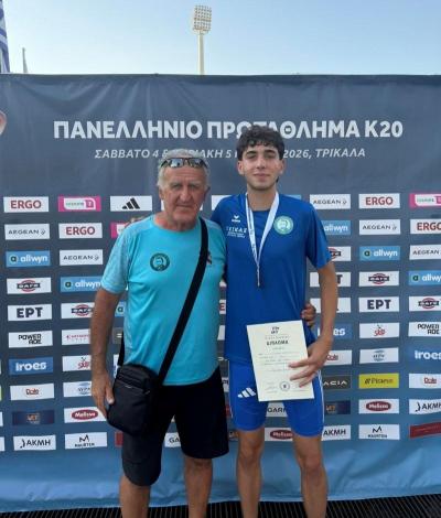 Ο Αλέξανδρος Καραγιάννης του "Βικέλα" Βέροιας στο Βαλκανικό Πρωτάθλημα της Κρακοβίας