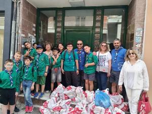 Δωρεά από το 5ο Σύστημα Προσκόπων Βέροιας στον Όμιλο Προστασίας Παιδιού