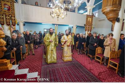 Πανηγύρισε ο Ιερός Ναός του Αγίου Σάββα στη Βέροια