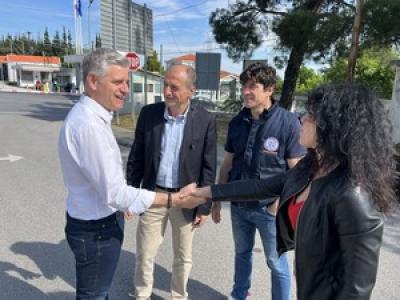 Εκκλησία, Υγεία, Επιχειρηματικότητα στο επίκεντρο της επίσκεψης του Αντιπεριφερειάρχη Θεσσαλονίκης, Κώστα Γιουτίκα, στη Βέροια.