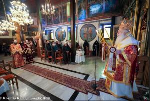 Η εορτή του Αγίου Χαραλάμπους στην Ιερά Μονή «Παναγιοπούλα» Ναούσης