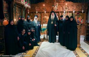 Πρώτη επίσκεψη του Θεοφιλεστάτου Επισκόπου Δομενίκου κ. Αθηναγόρου στην Ι. Μ. Αγίων Πάντων Βεροίας