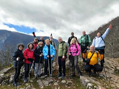 Στην Υπαπαντή του Βερμίου με τους ορειβάτες Βέροιας