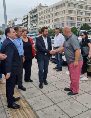 Ο Τάσος Μπαρτζώκας σε επίσκεψη στο Νομό Καβάλας με κλιμάκιο Βουλευτών της Νέας Δημοκρατίας