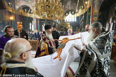 Ο Εσπερινός της Αποκαθηλώσεως στον Μητροπολιτικό Ναό της Αλεξανδρείας