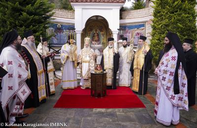 Έγιναν τα εγκαίνια του πρώτου Ιερού Παρεκκλησίου προς τιμήν του Οσίου Γερασίμου του Υμνογράφου