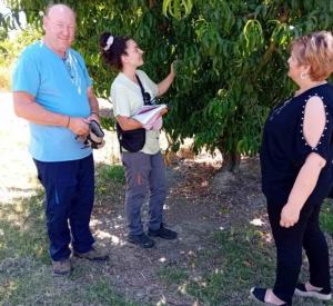 Επίσκεψη της Αντιδημάρχου Αγροτικής Ανάπτυξης Νάουσας Άννας Βασιλειάδου στην Ειρηνούπολη