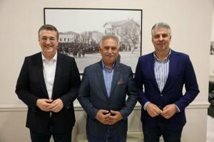 Ο πρόεδρος της ΑΝ.ΗΜΑ. Θεόφιλος Τεληγιαννίδης στην Αλεξανδρούπολη για την επέκταση της σιδηροδρομικής γραμμής